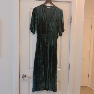 Resort Wear Tie die Midi Dress by Khush Clothing